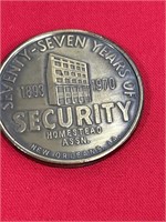 77years of security homestead assn.