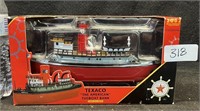 TEXACO "THE AMERICAN" DIE CAST TUGBOAT COIN BANK