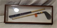 Framed "broken" Golf Club