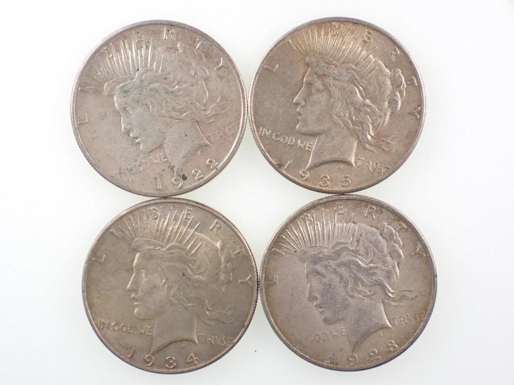Nov 11 Online Only Estate Coins, Silver & Currency Auction