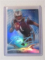CAM NEWTON SIGNED SPORTS CARD WITH COA