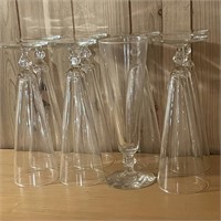 Eight Clear Glasses
