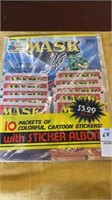 10 packets MASK collector cards with sticker