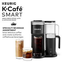$250  Keurig K-Cafe SMART Coffee, Built-In Frother