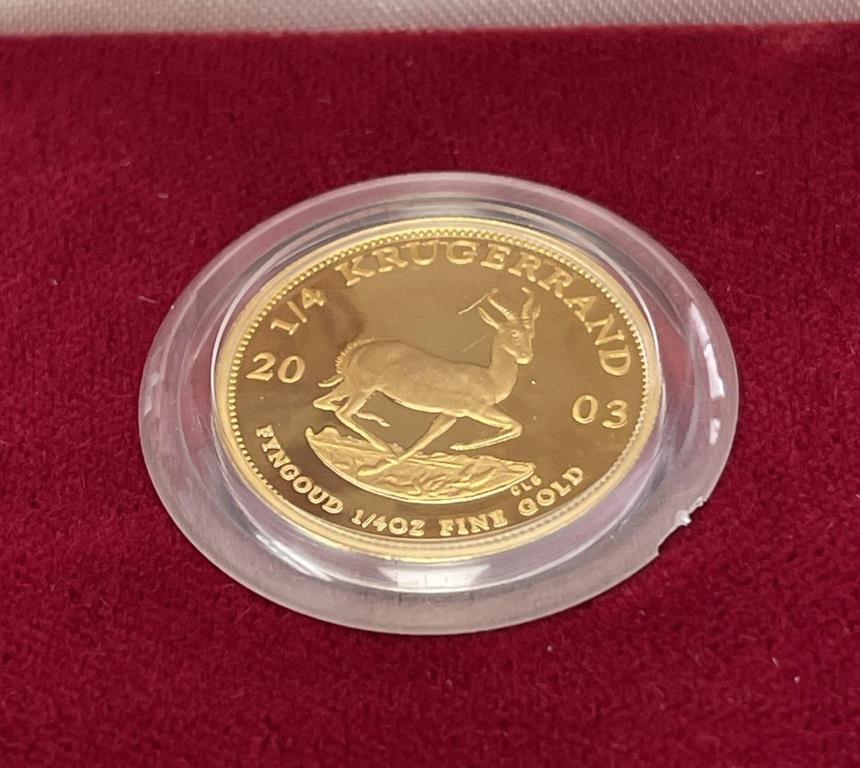 2003 1/4 Oz Gold Kruggerand