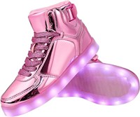 Size 37 - DIYJTS Kids LED Light Up Shoes, Fashion