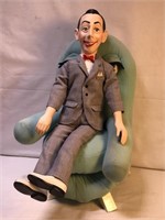 Vintage Pee Wee Herman and Chairy Dolls