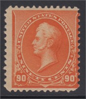 US Stamp #229 Mint Hinged with small hinge remnant