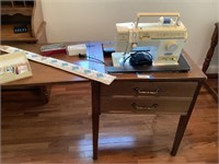 Singer cabinet style sewing machine