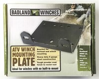 New ATV Winch Mounting Plate