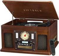 Vivtrola 8in1 record player Victrola VTA-600B-ESP