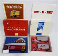 (2) Items including Winross Freightliner in