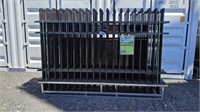 Unused Wrought Iron Fence Bundle- 10538