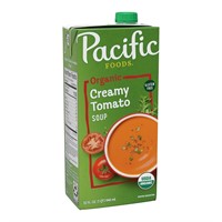 12 pack Organic Creamy Tomato Soup  32 oz