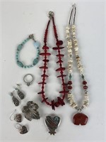 Native American Inspired Jewelry Lot