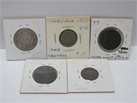 Venezuela, 5 old mixed coins