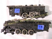 2pc American Flyer Engines #322 and #302