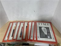 Time Magazines 1930s/1940s (lot Of 10)