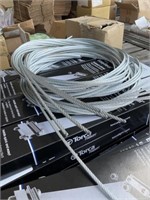 Qty 15-  8’ ft wire ropes new 3/16
