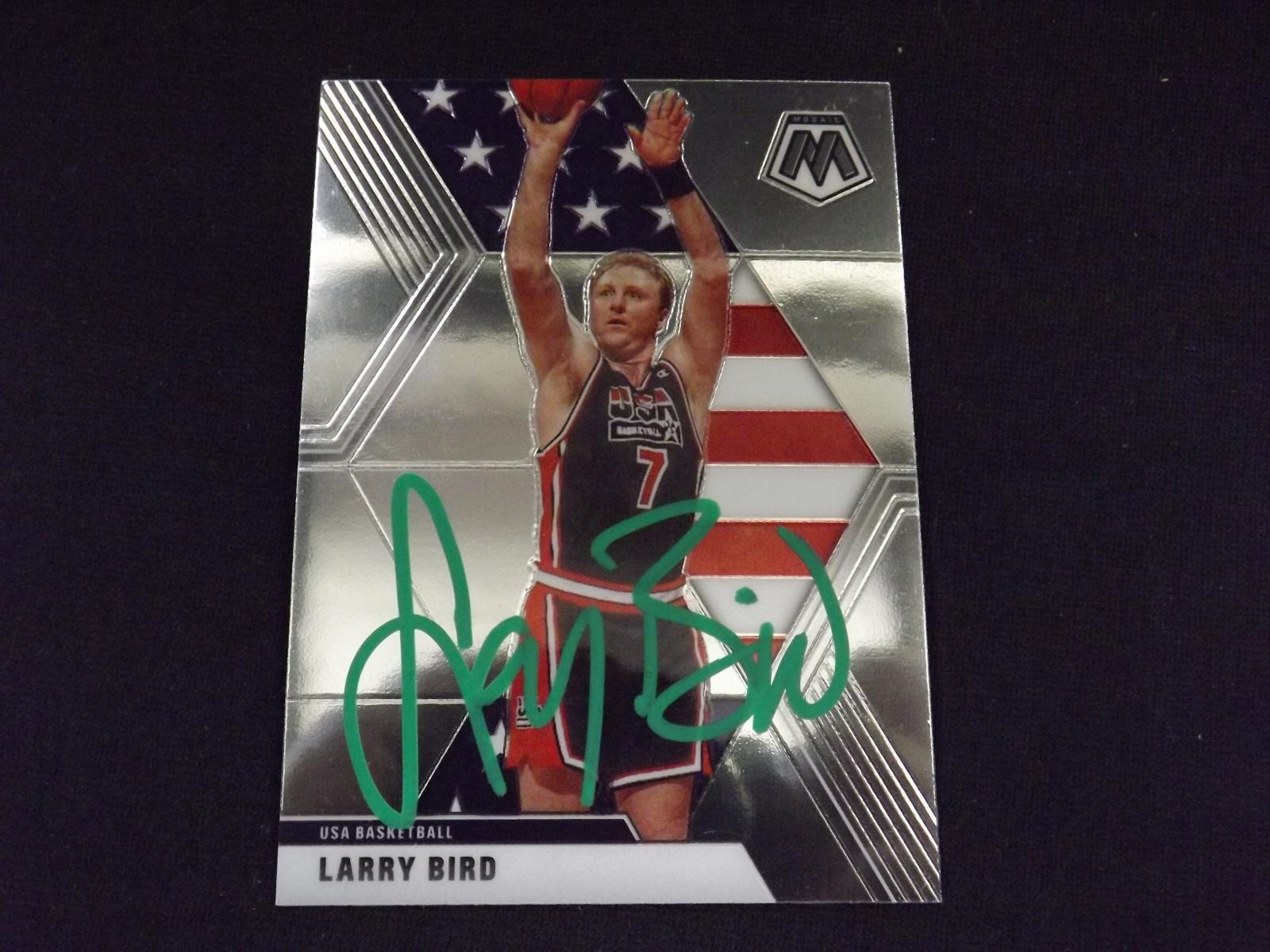 2019-20 MOSAIC LARRY BIRD AUTOGRAPH COA