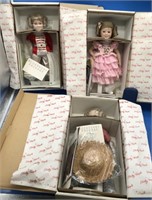 3 Boxed Shirley Temple Dolls From Dolls Of The