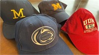 U of M, Penn State & more  Baseball Caps 4e