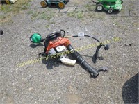 WEED TRIMMER & HUSQVARNA LEAF BLOWER