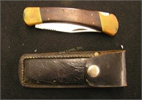 Ka-Bar Lock Blade Knife W/Sheath