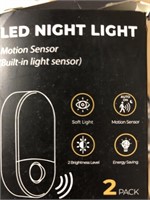 Motion Sensor Night Light, [2 Pack] LOHAS Motion