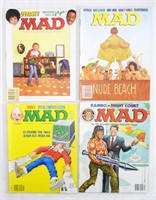 (4)1985 MAD MAGAZINES