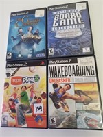 (4) Playstation 2 Games, Golden Compass,