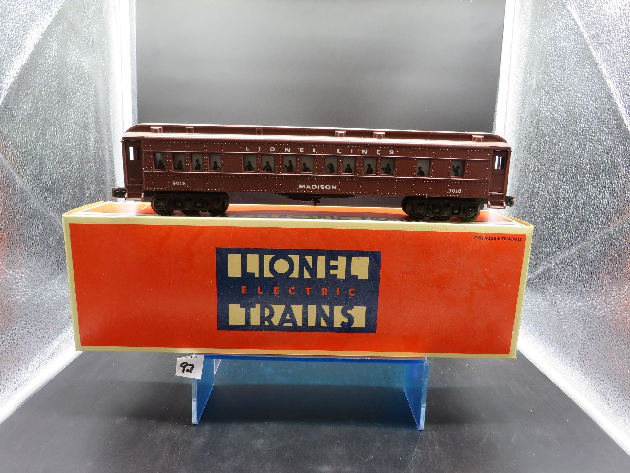 Lionel Madison Cars Passenger Car 6-19016