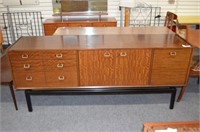 MID CENTURY NATHAN SIDEBOARD; 72"