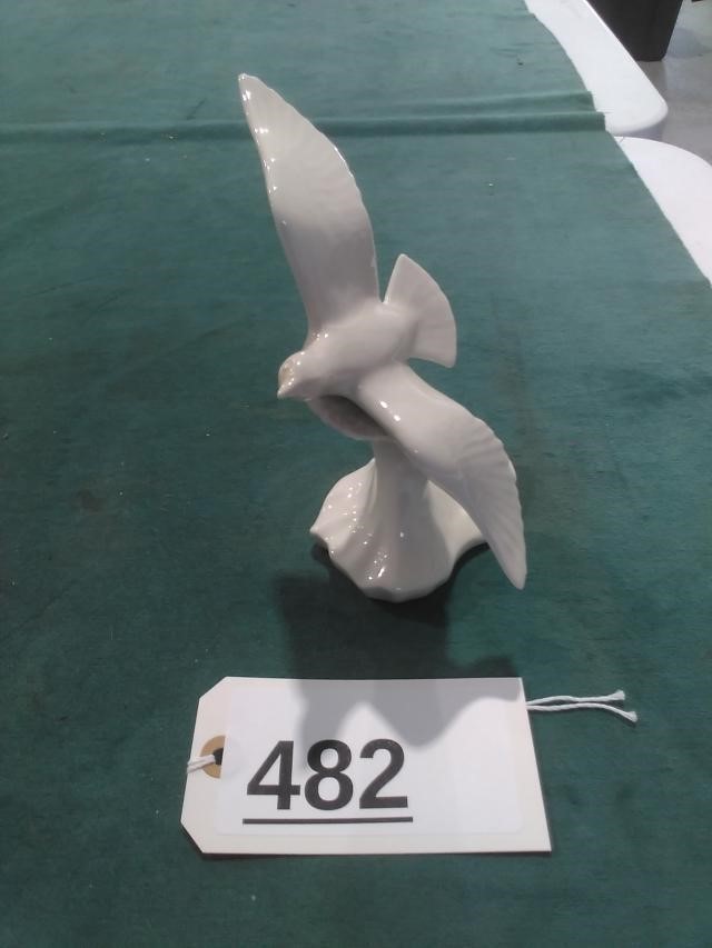 Pottery Seagull in Flight