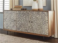 Ashley Kerring Greek Accent Cabinet