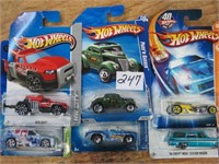 Lot of 6 New Hot Wheels Cars