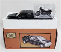 1/24 Scale Die-Cast Harley-Davidson Ford Crew Cab