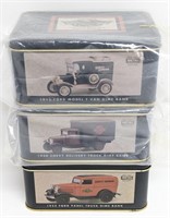 (3) 1/43 Scale Die-Cast Harley-Davidson Truck