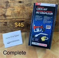 Coupler Lock Kit
