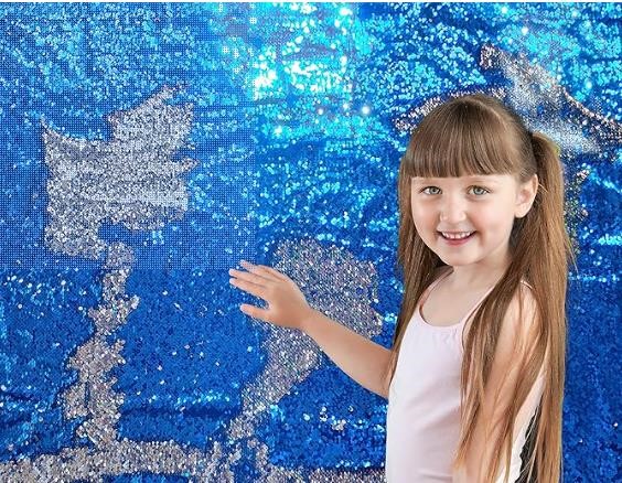 Sensory Wall Sequin Flip Fabric for Kids