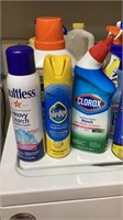 Misc. cleaner, insect cleaner, Lysol,