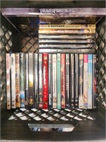 Crate of Miscellaneous DVDs