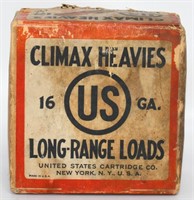 Rare Collector Box Of Climax Heavies US 16 Ga