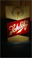 Schlitz vintage beer sign - works