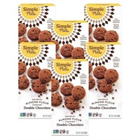Simple Mills Cookies, Double Chocolate Chip, 6 pk