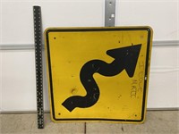 Metal Directional Road Sign