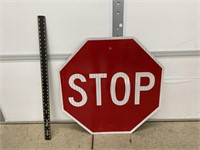 Metal Stop Street Sign