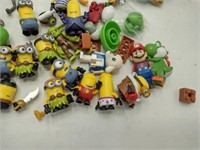 Mini Minions & Various Small Toys Lot