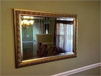 Beautiful two tone wall mirror 42x30