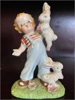 Vintage Easter Figurine Rabbits
